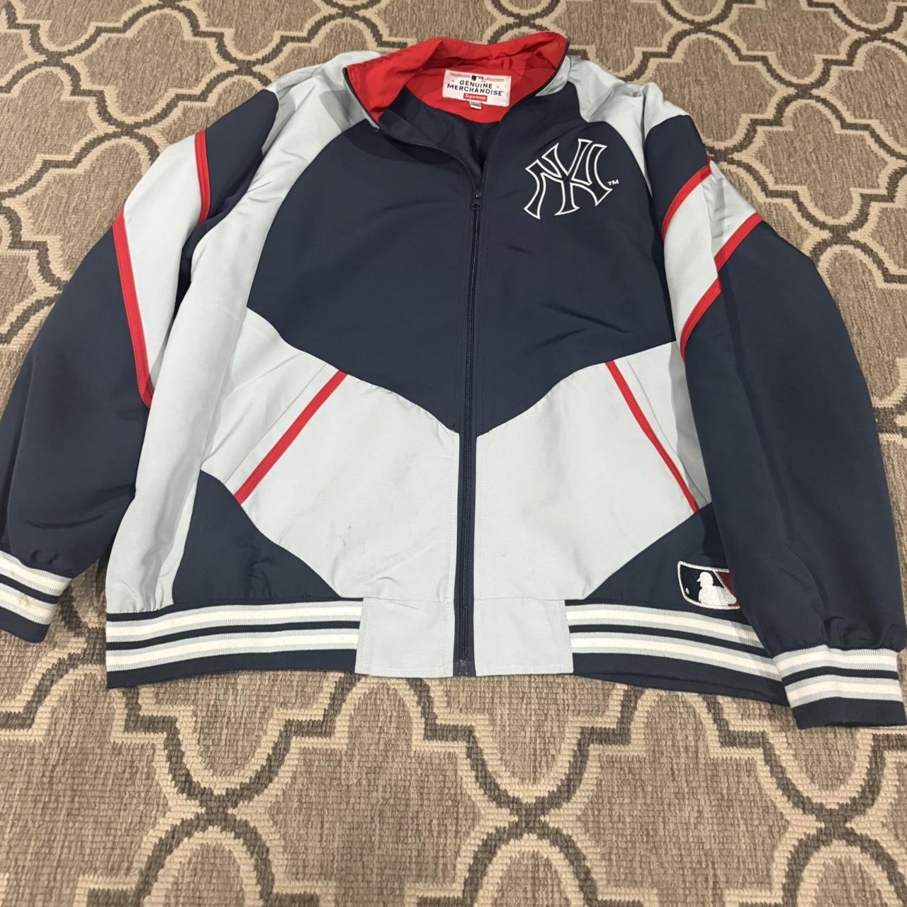 Supreme x New York Yankees Track Jacket | Depop