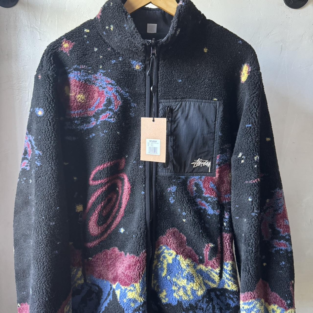 Stussy Cosmos Reversible Sherpa Fleece , Brand...