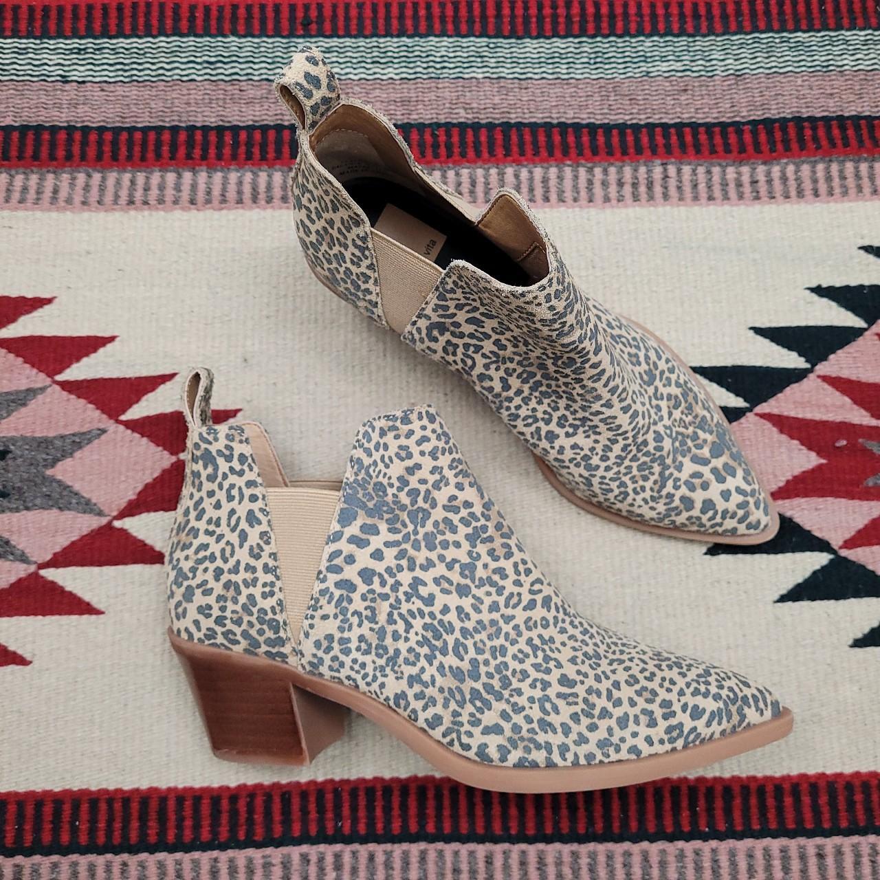 Dolce vita sales leopard booties