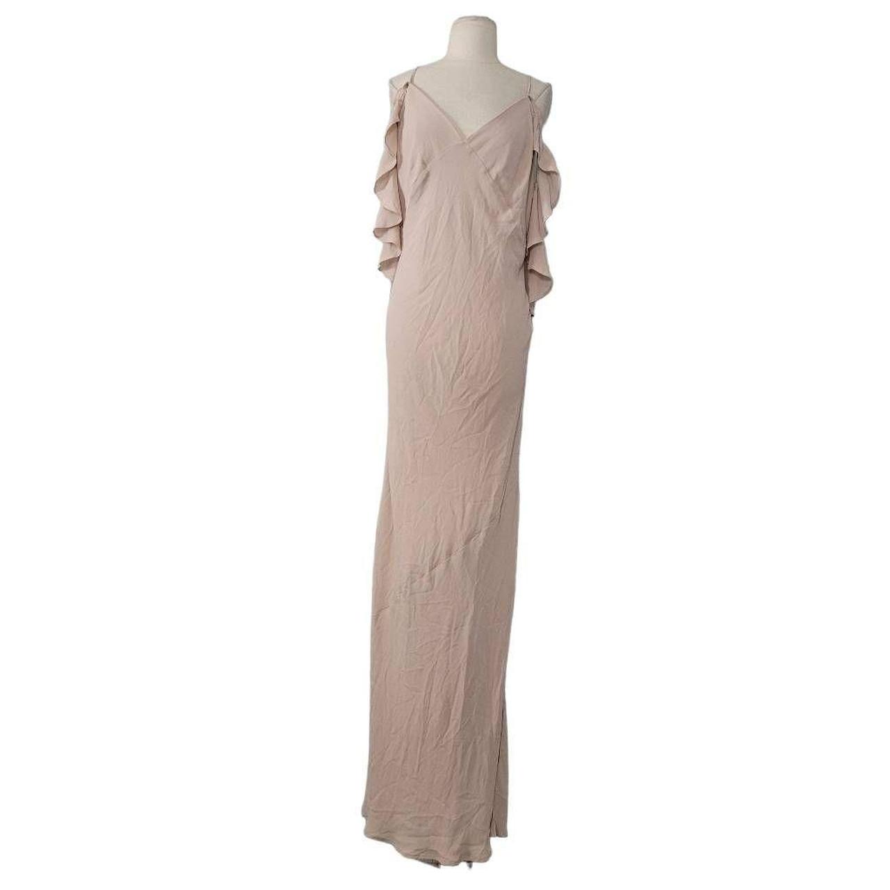Reformation Ferrara Maxi Dress in Champagne cream. Depop