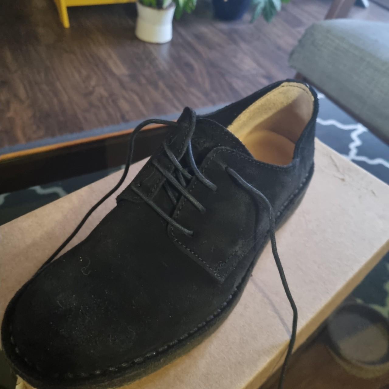 Astorflex Coastflex shoe. Bkack suede Oxford style Depop