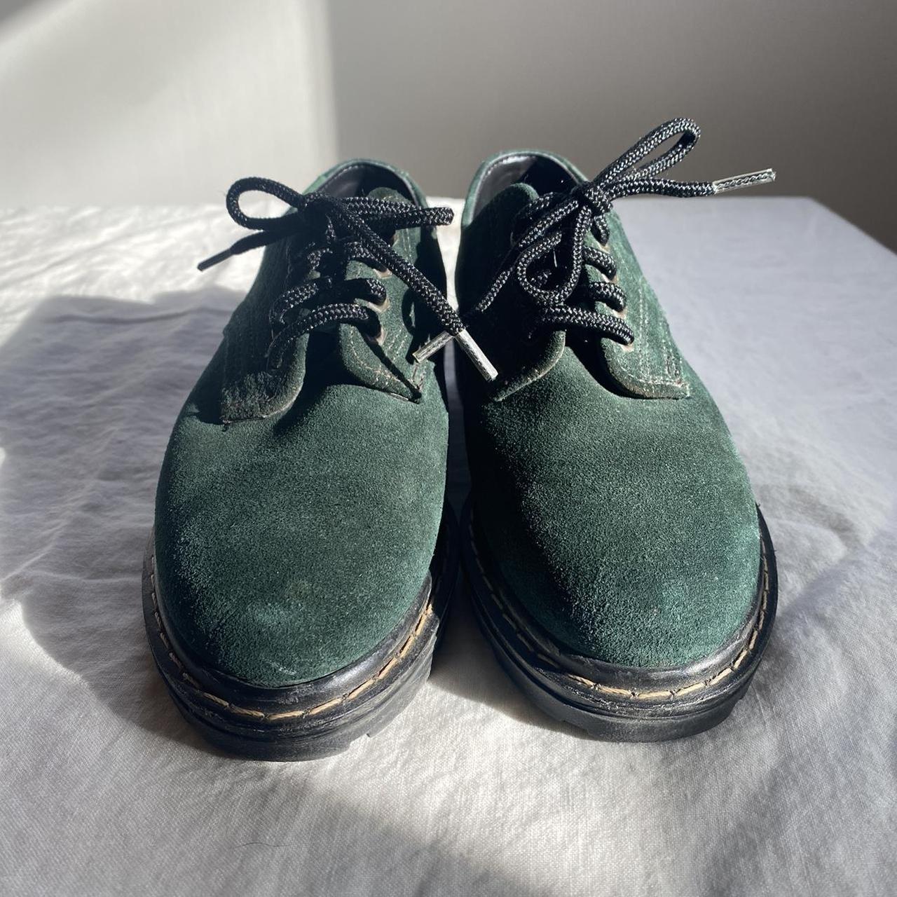 Eastland Women's Green and Black Oxfords (2)