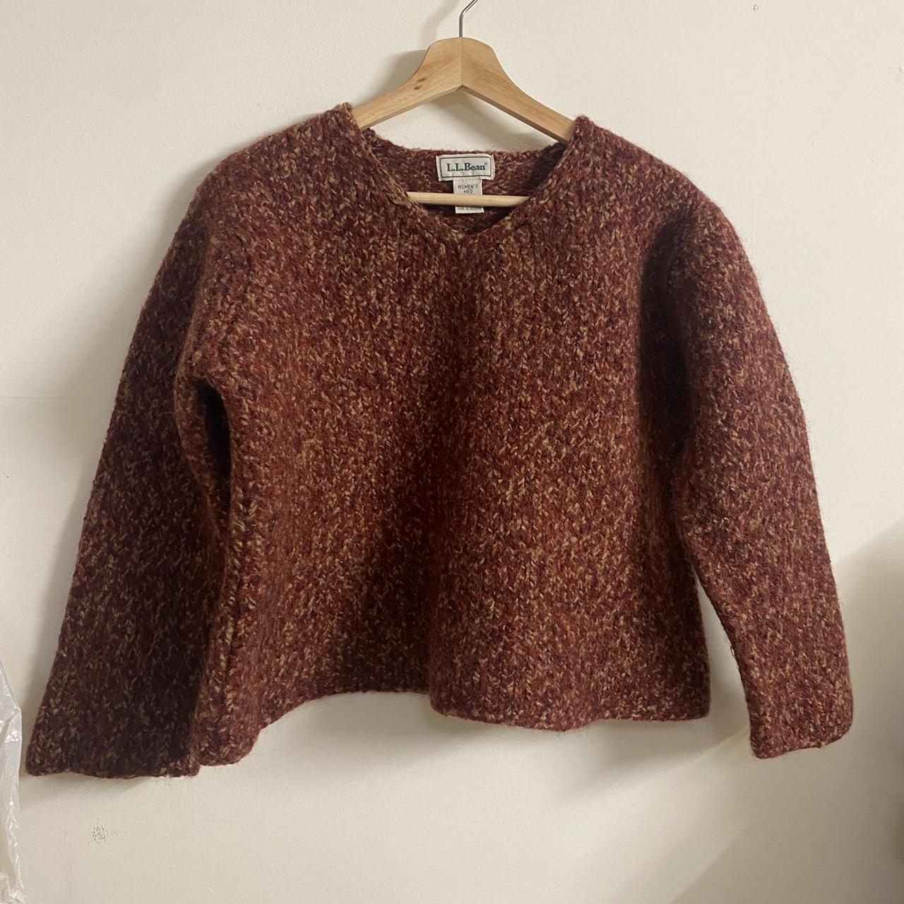 Vintage LLBean Wool Sweater Labeled size... - Depop