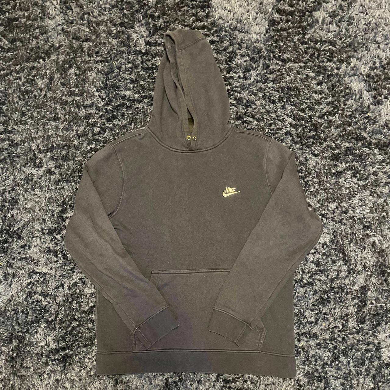 mens nike hoodie navy blue