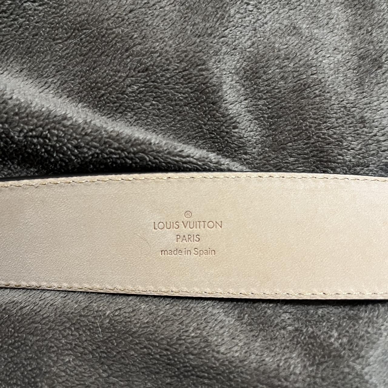 mens louis vuitton belt brown