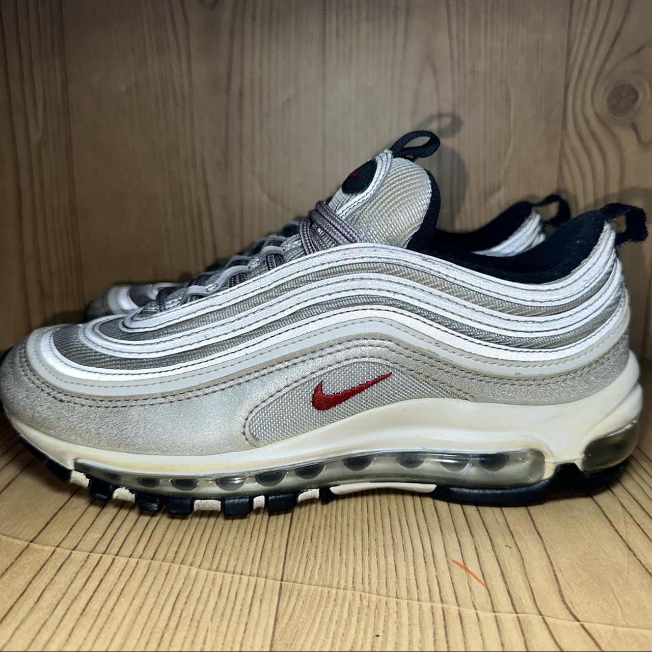 Nike air max 97 og qs silver hotsell bullet women's