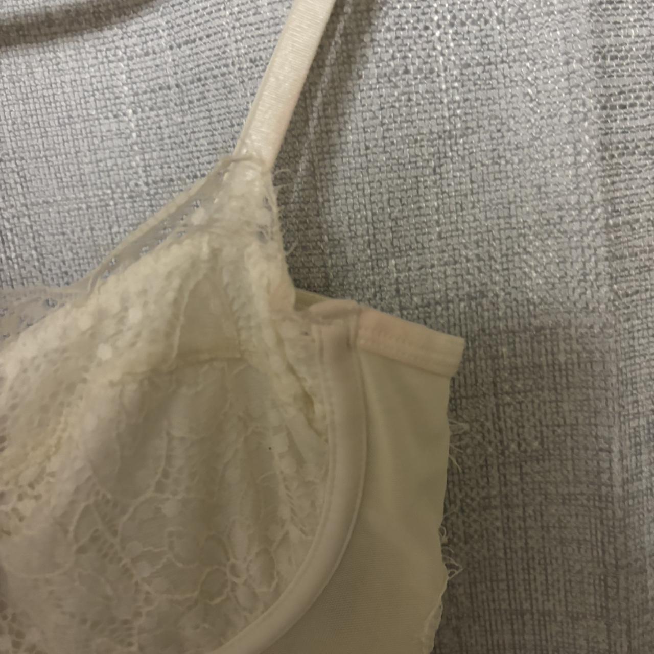 Glassons Lace Corset Small Tan Stains Size Depop