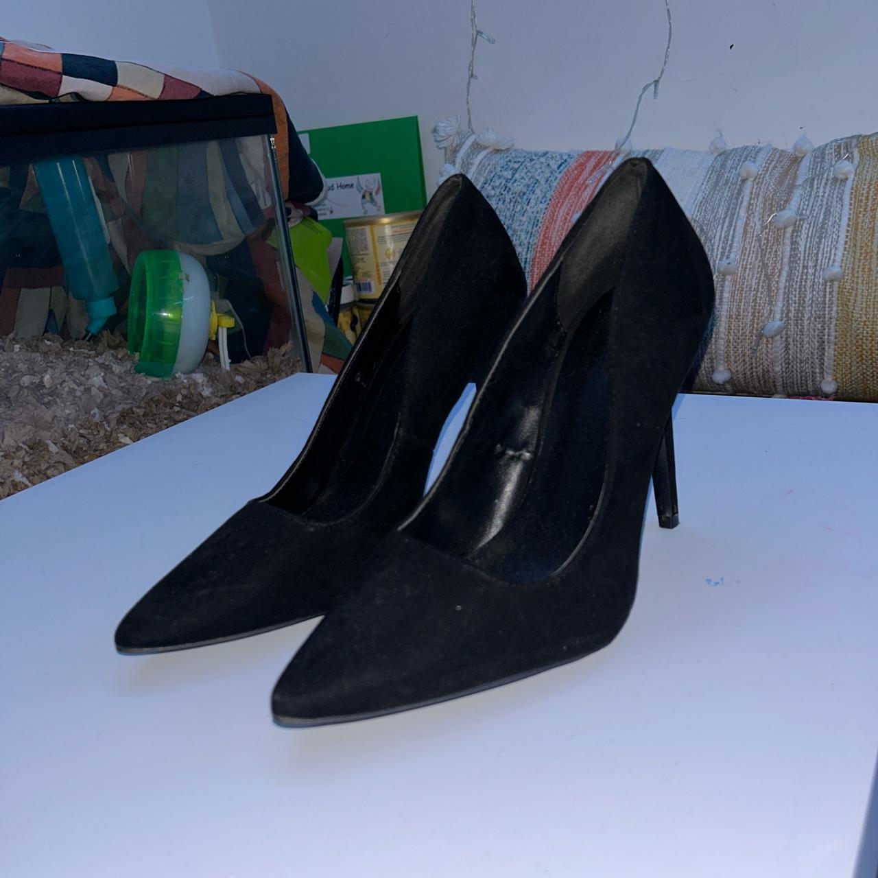 Size 10 black sales heels