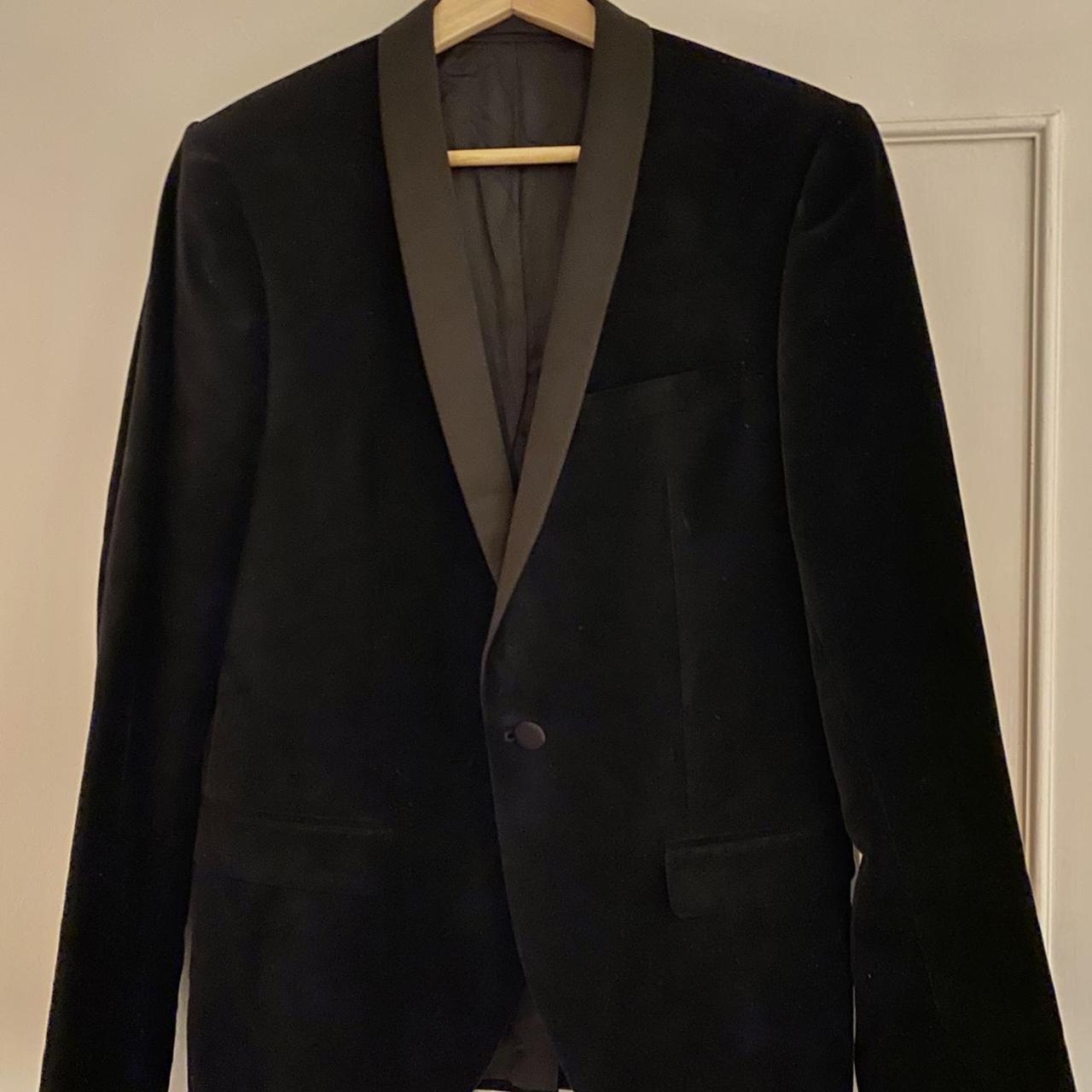 Velvet black tie jacket / blazer. Great... - Depop