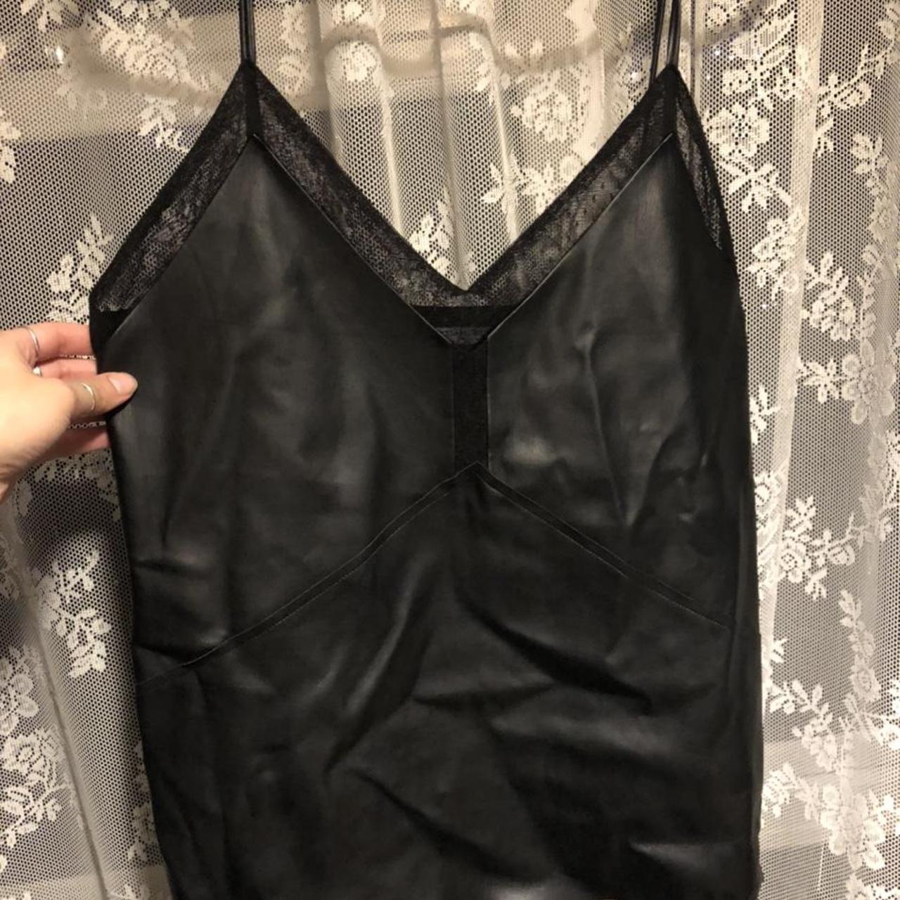 Zara Women's Black Vest | Depop