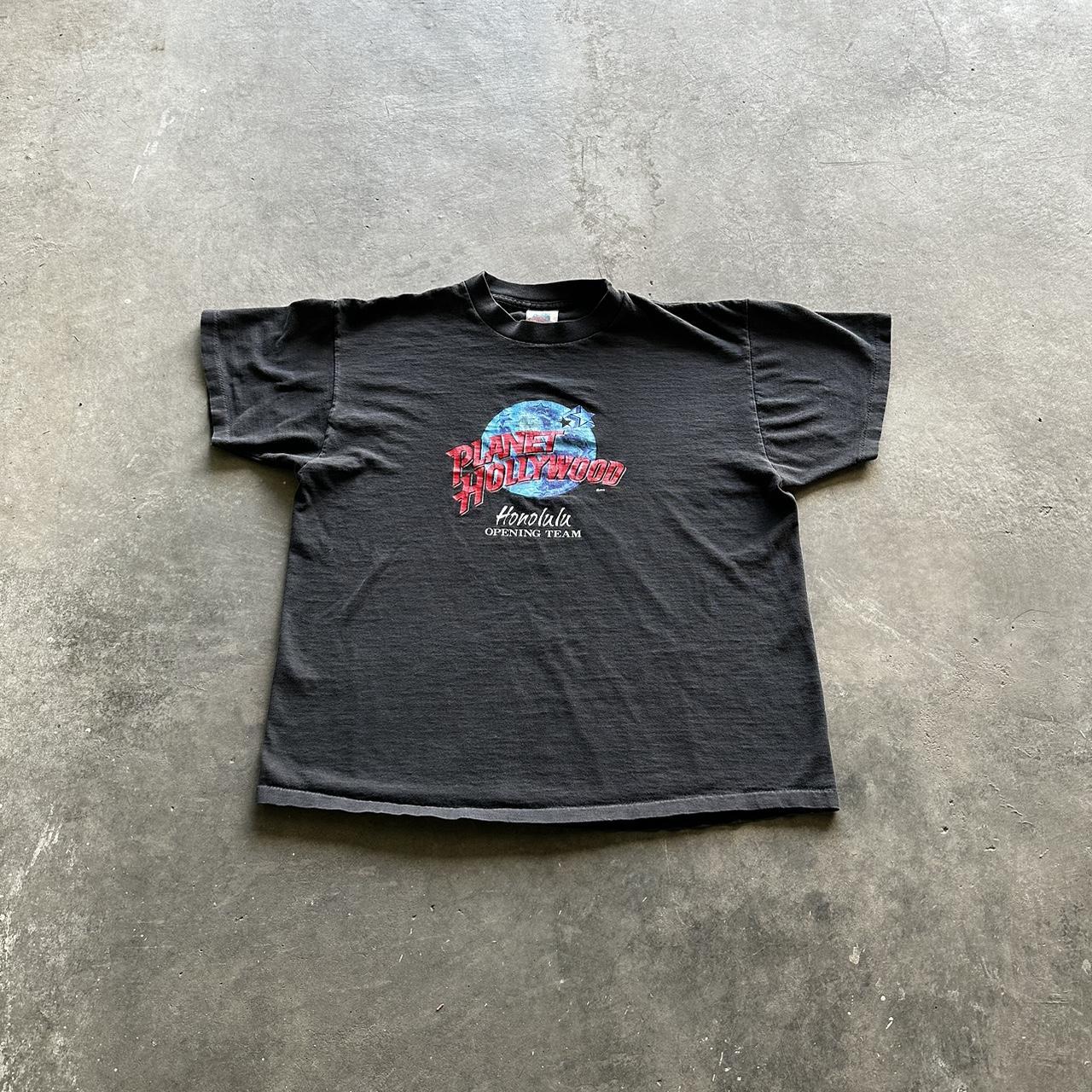 Vintage Planet Hollywood Honolulu Tee Single... - Depop