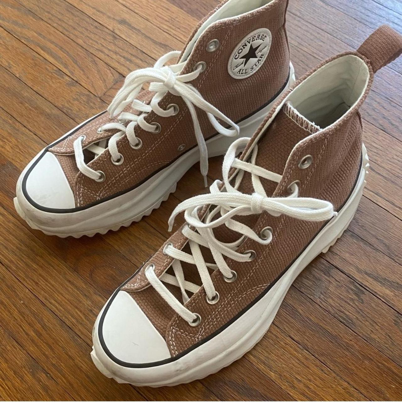 Converse Shoes Converse Taupe Marble Converse Run Star Hike 'Tonal