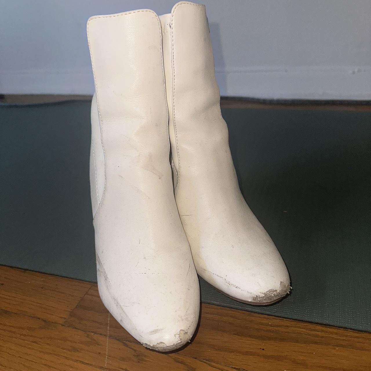 Vintage white deals gogo boots