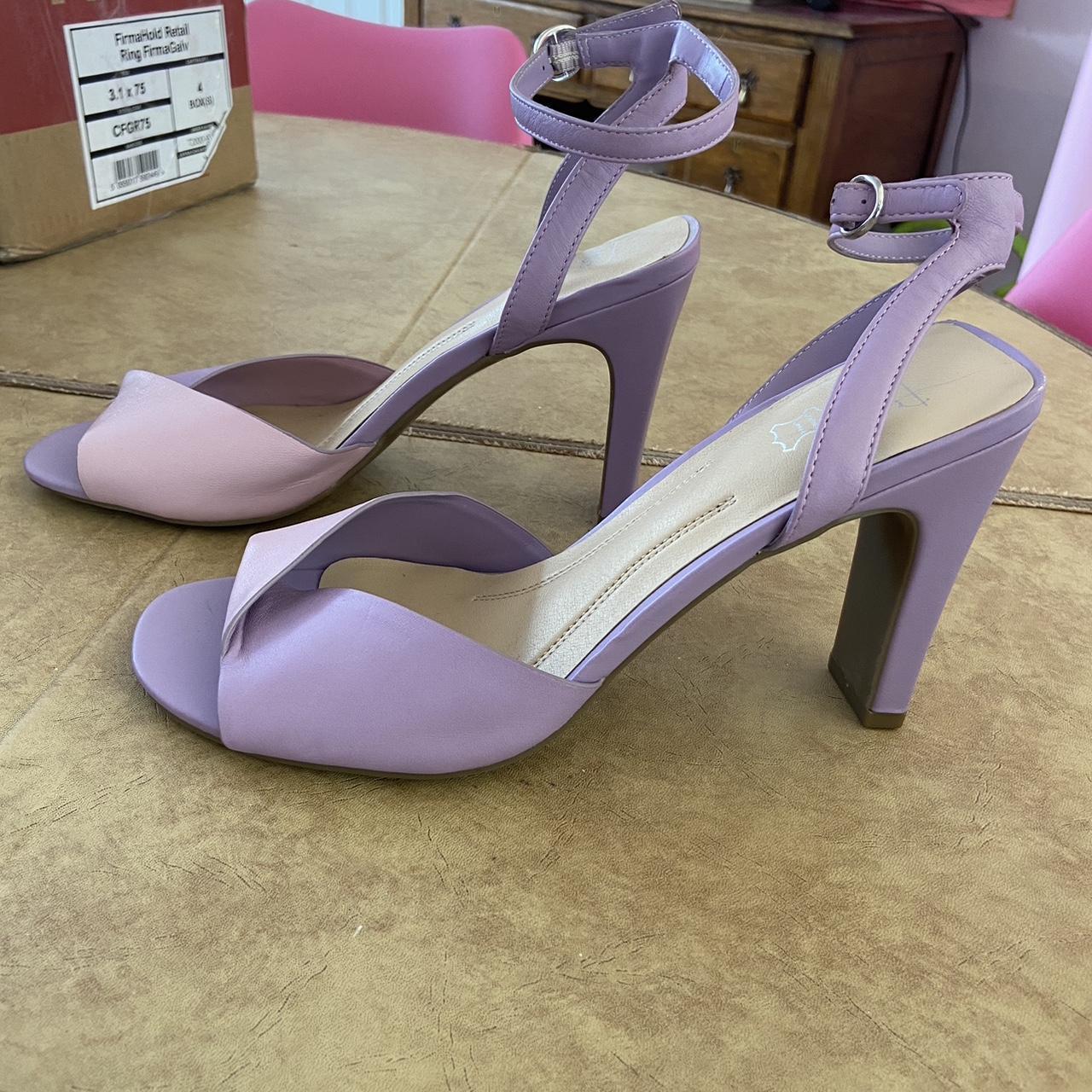 Marks & Spencer Women's Purple Sandals | Depop