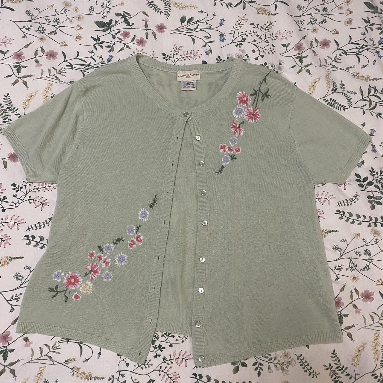 adorable coquette pale green short sleeved