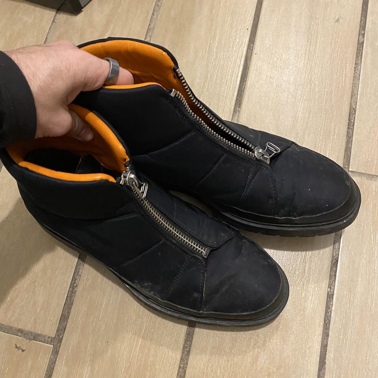 Alexander Wang Men's Black and Orange Boots (3)