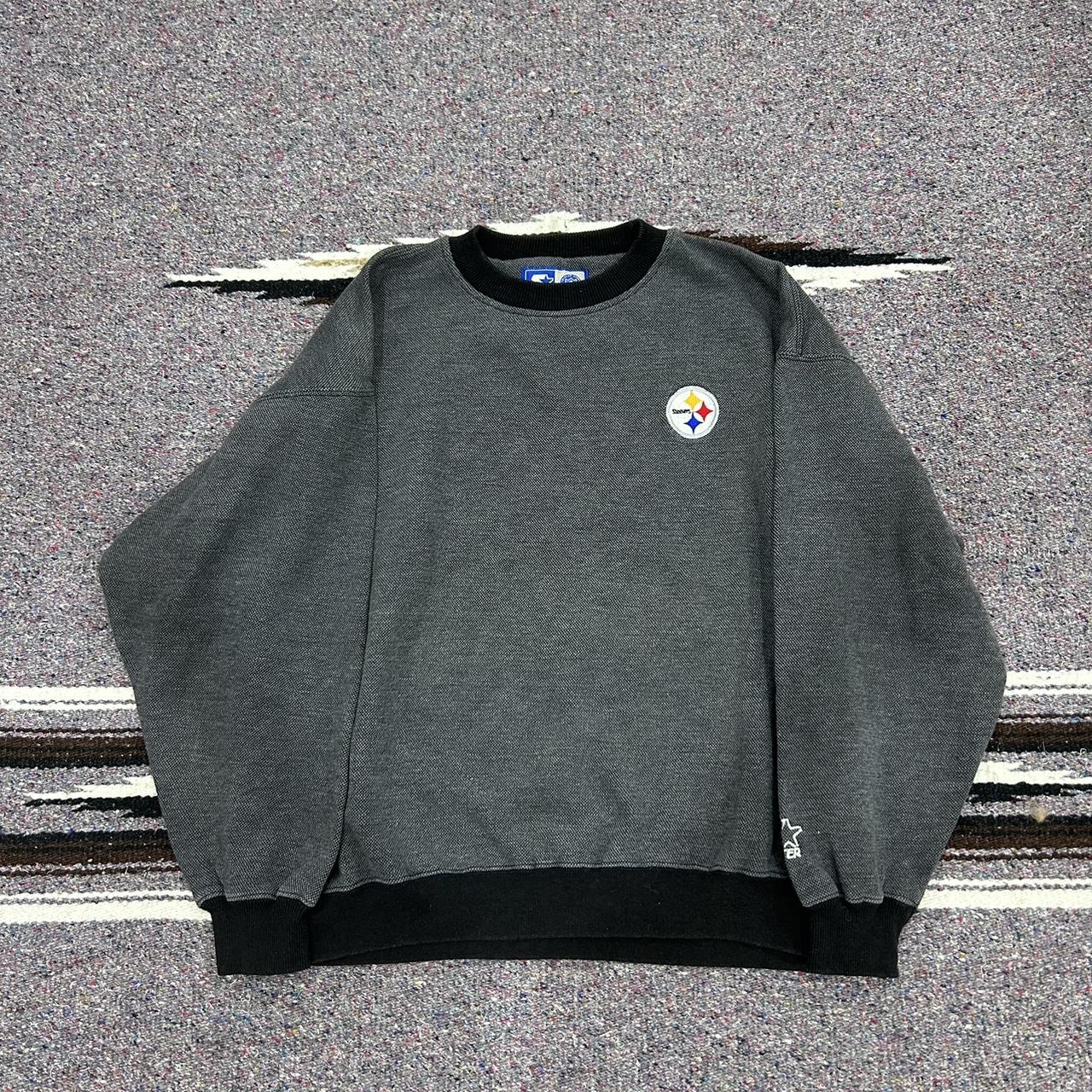 pittsburgh steelers crew neck sweatshirt