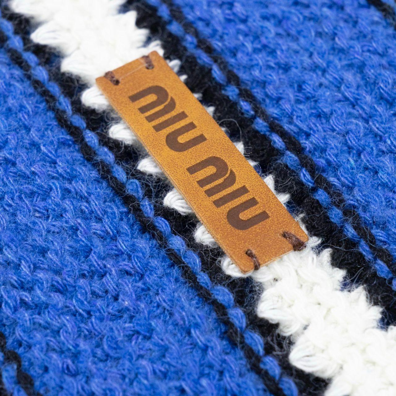 Miu Miu Women's Blouse - Blue/Multi - M – Miu Miu… - image 5