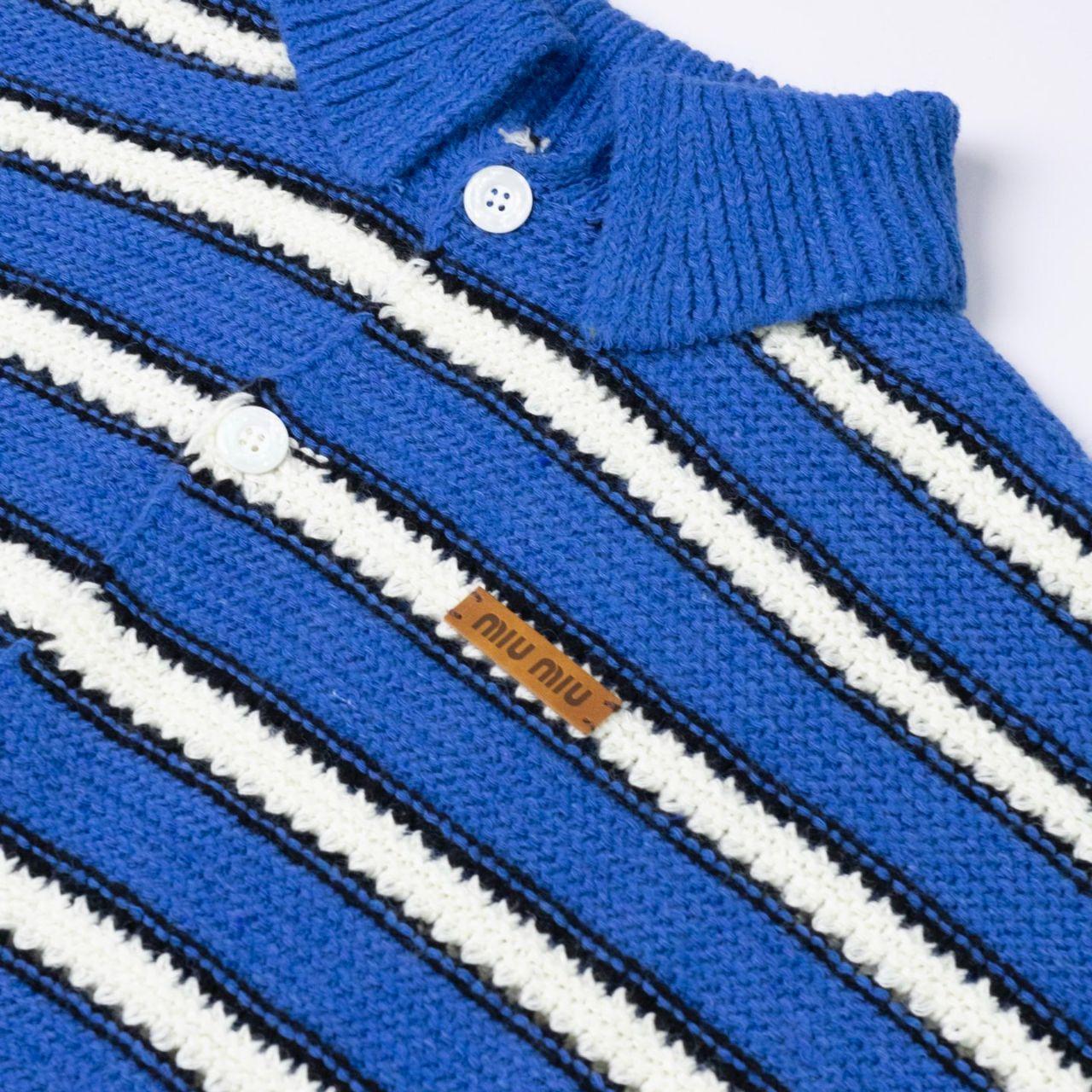 Miu Miu Women's Blouse - Blue/Multi - M – Miu Miu… - image 4