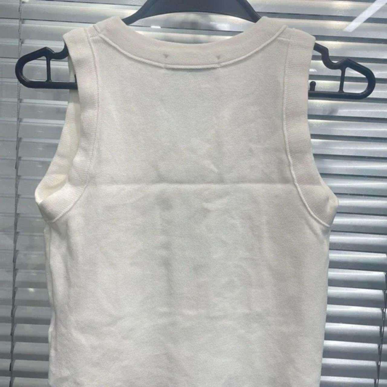 Miu Miu Women's Tank top - White - L – Miu Miu wh… - image 2