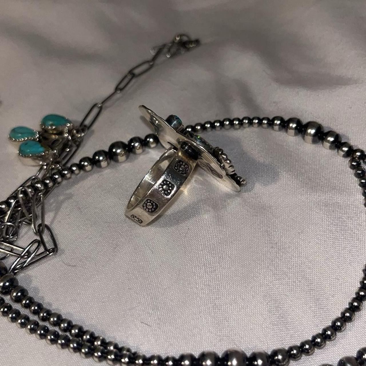 Women's Ring - Silver/Multi – ring … - image 2