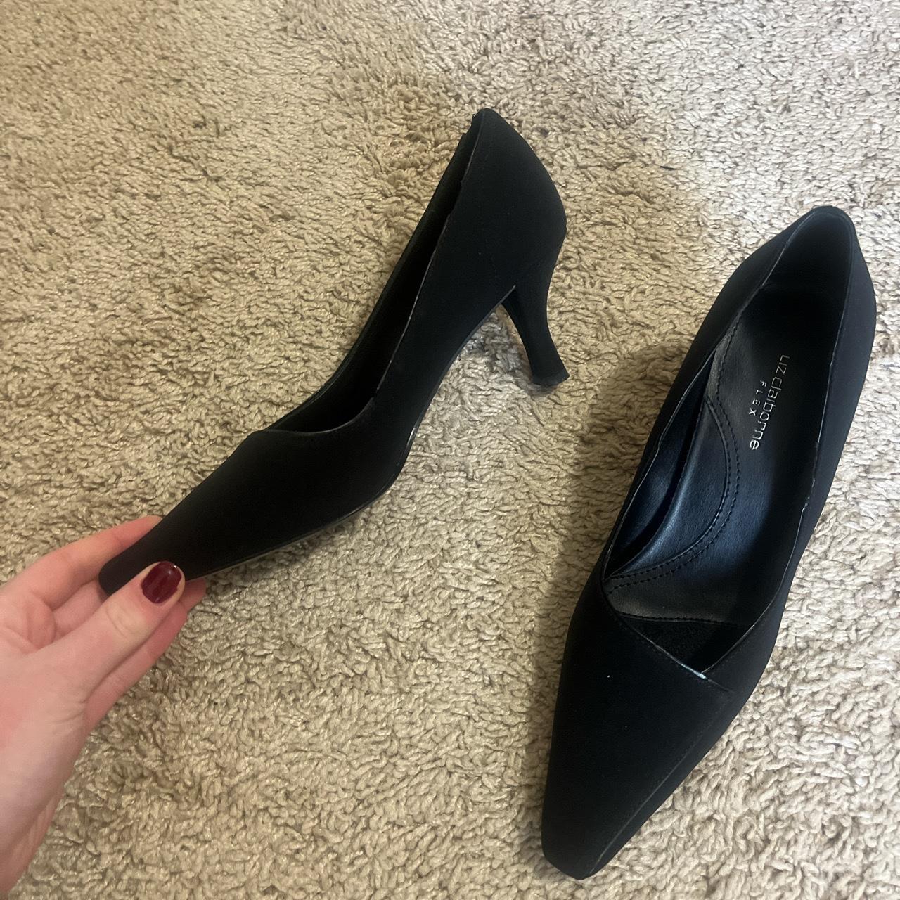 Liz claiborne black store heels