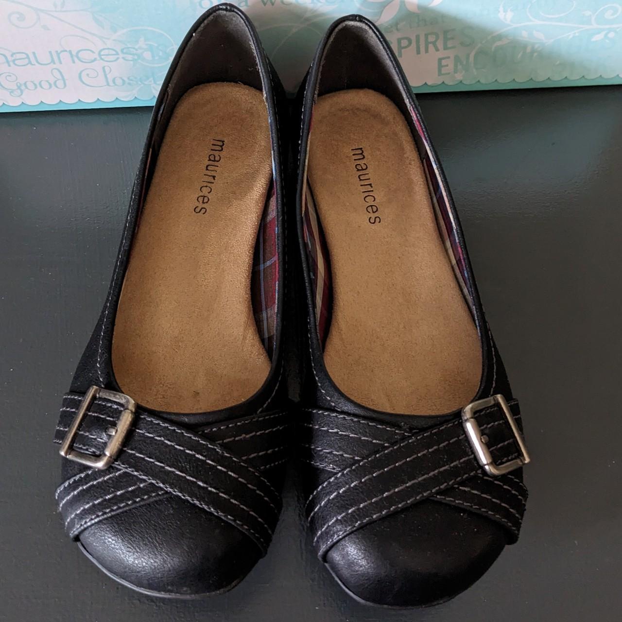 Maurices Women's Black Ballet-shoes | Depop