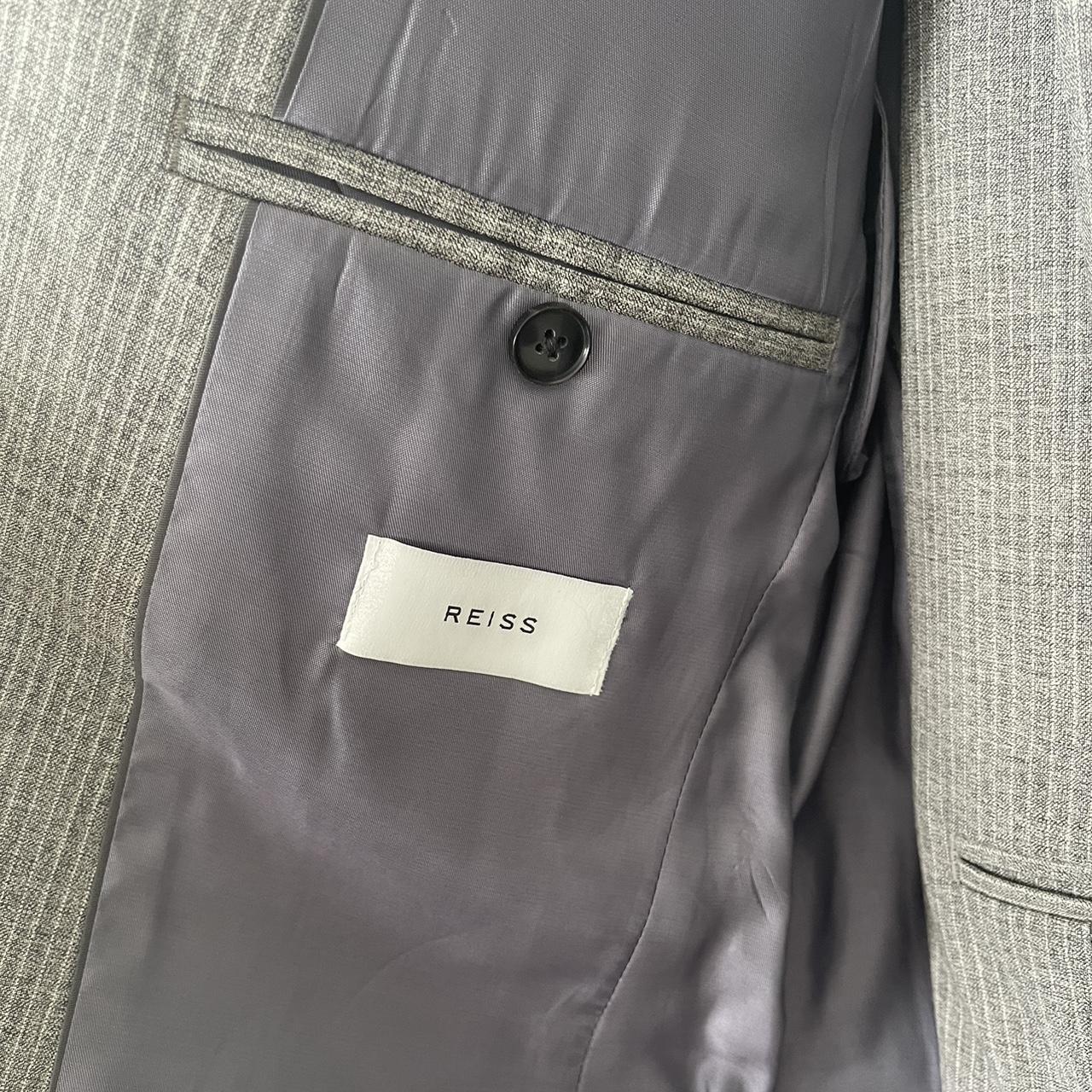 Reiss Men's Grey Suit | Depop