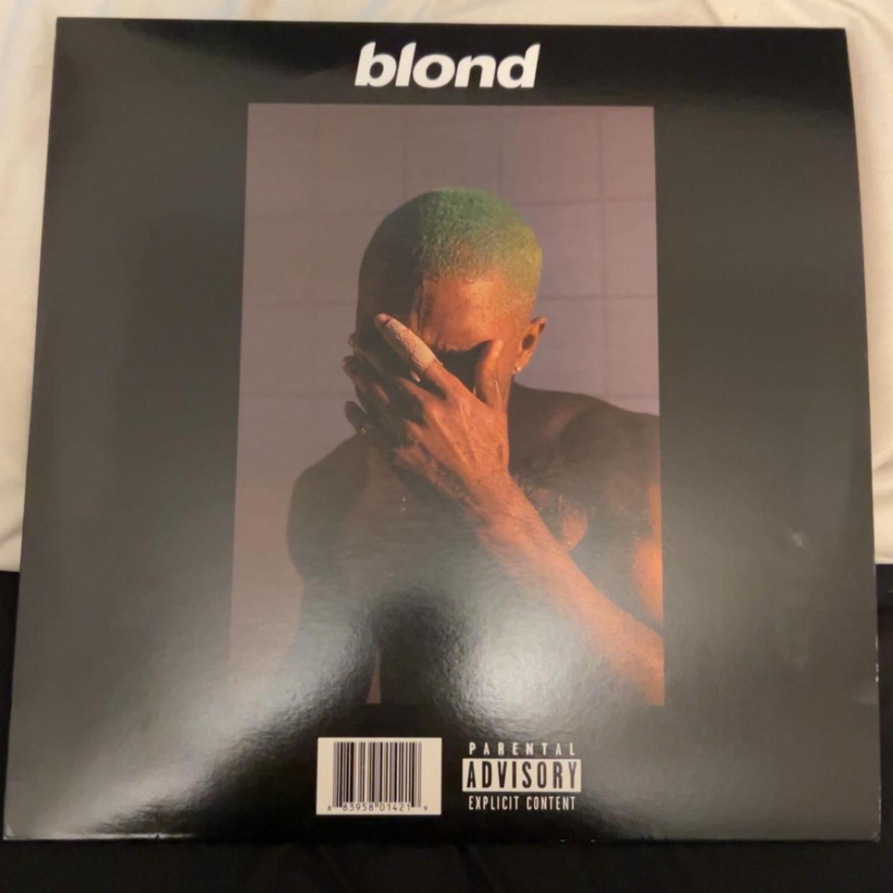 BLOND FRANK OCEAN VINYL plays perfectly - Depop