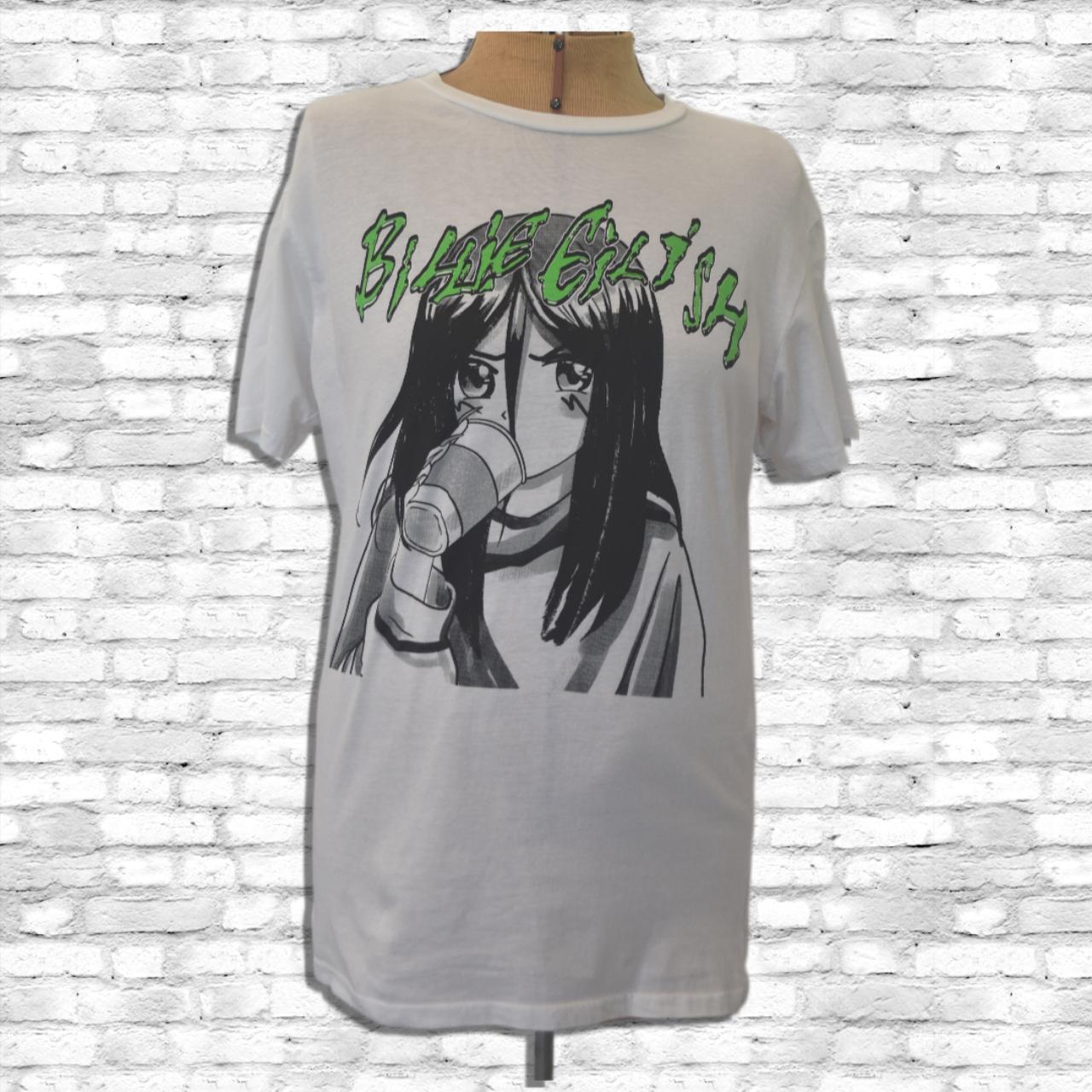 Billie Eilish Cute Anime T-Shirt. *DESCRIPTION*:... - Depop