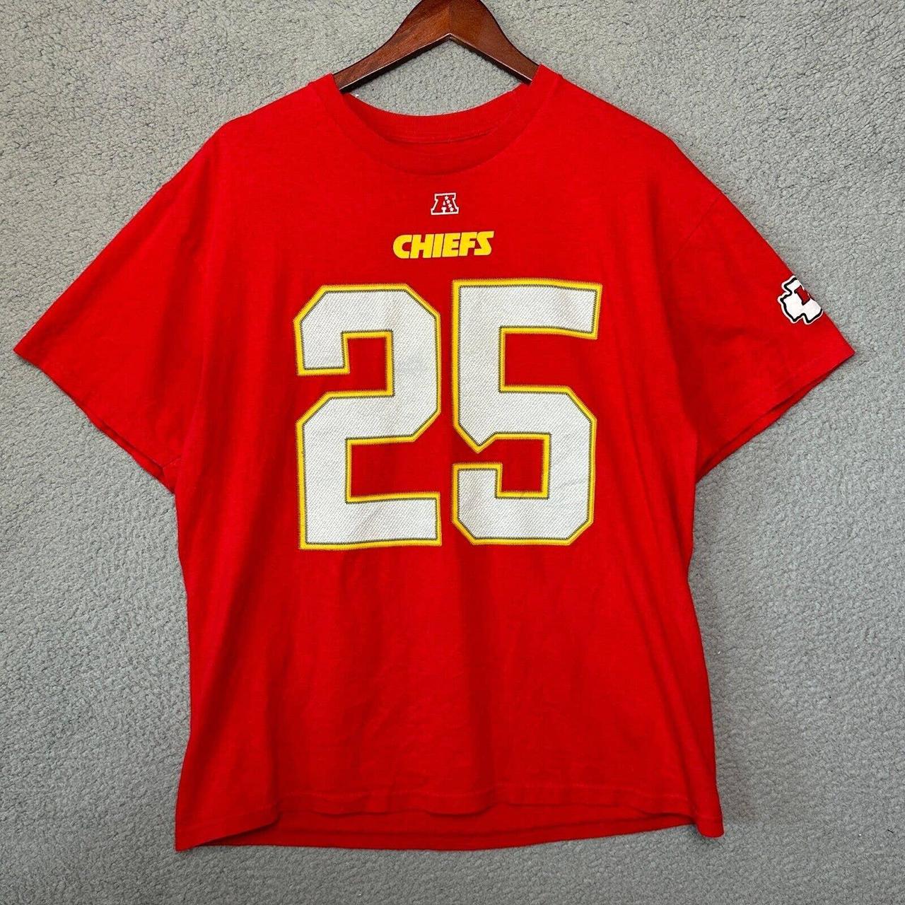 Kansas City Chiefs #25 Charles NFL Shop Tee Shirt YOUTH Kids XL 18-20 –  Shop Thrift World