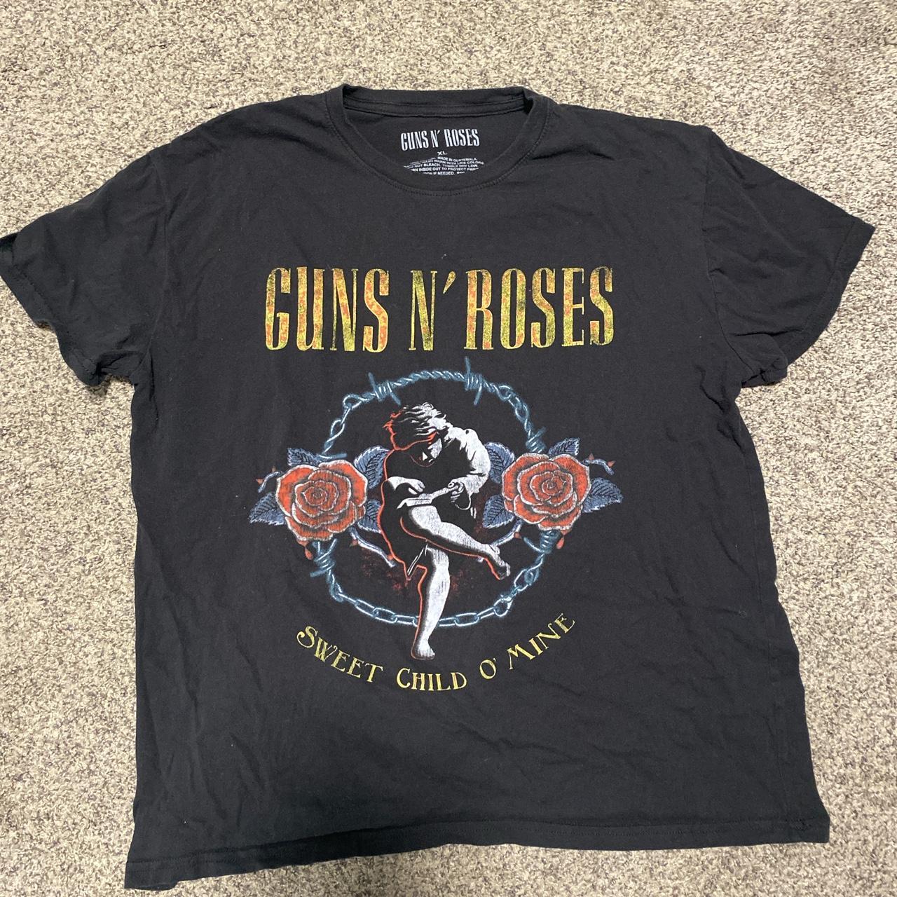 guns n’ roses shirt size XL *great condition - Depop