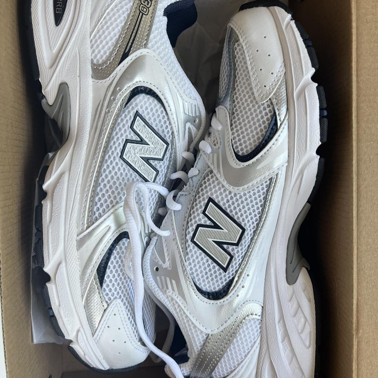 New Balance 530 White Silver Navy Men