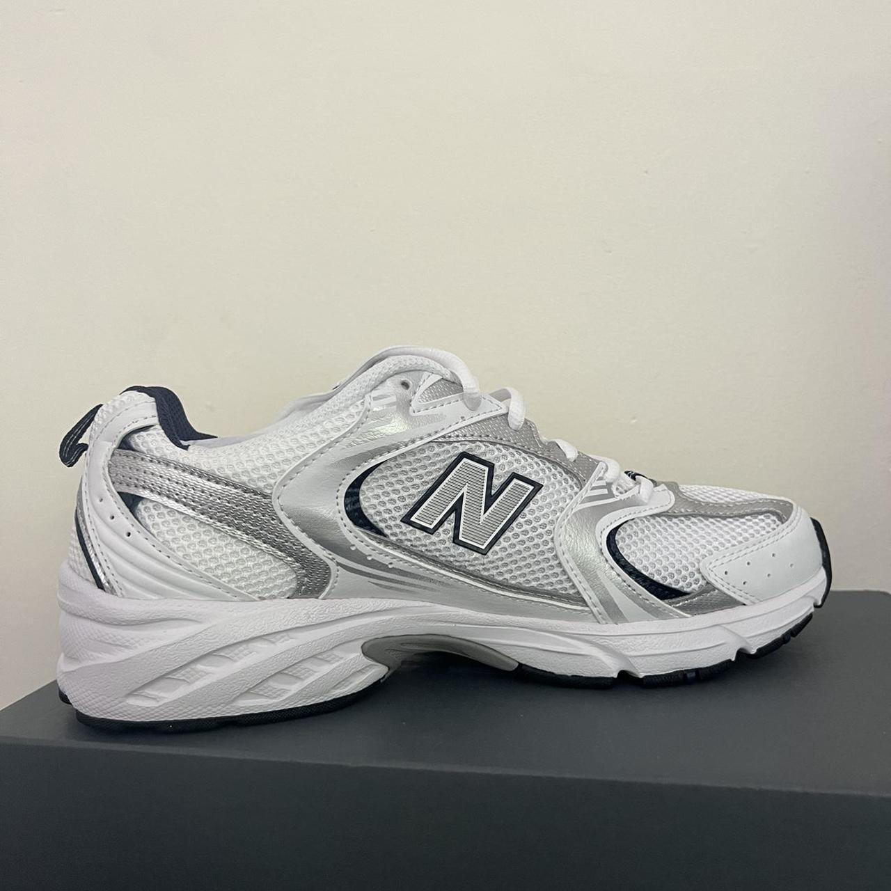 New Balance 530 White Silver Navy Men