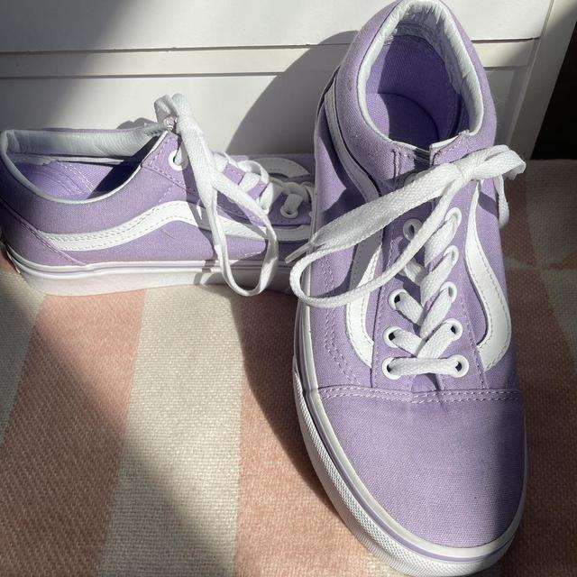 Light purple hotsell vans old skool