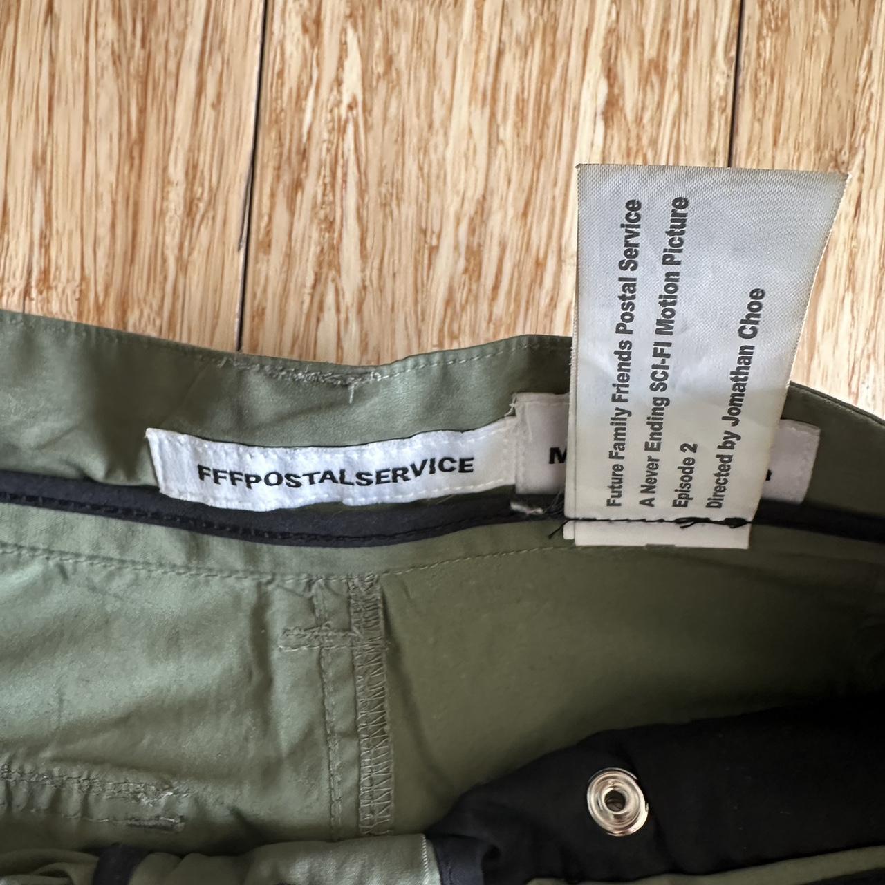 FFFPOSTALSERVICE Flare Cargo V2 Green / khaki /... - Depop