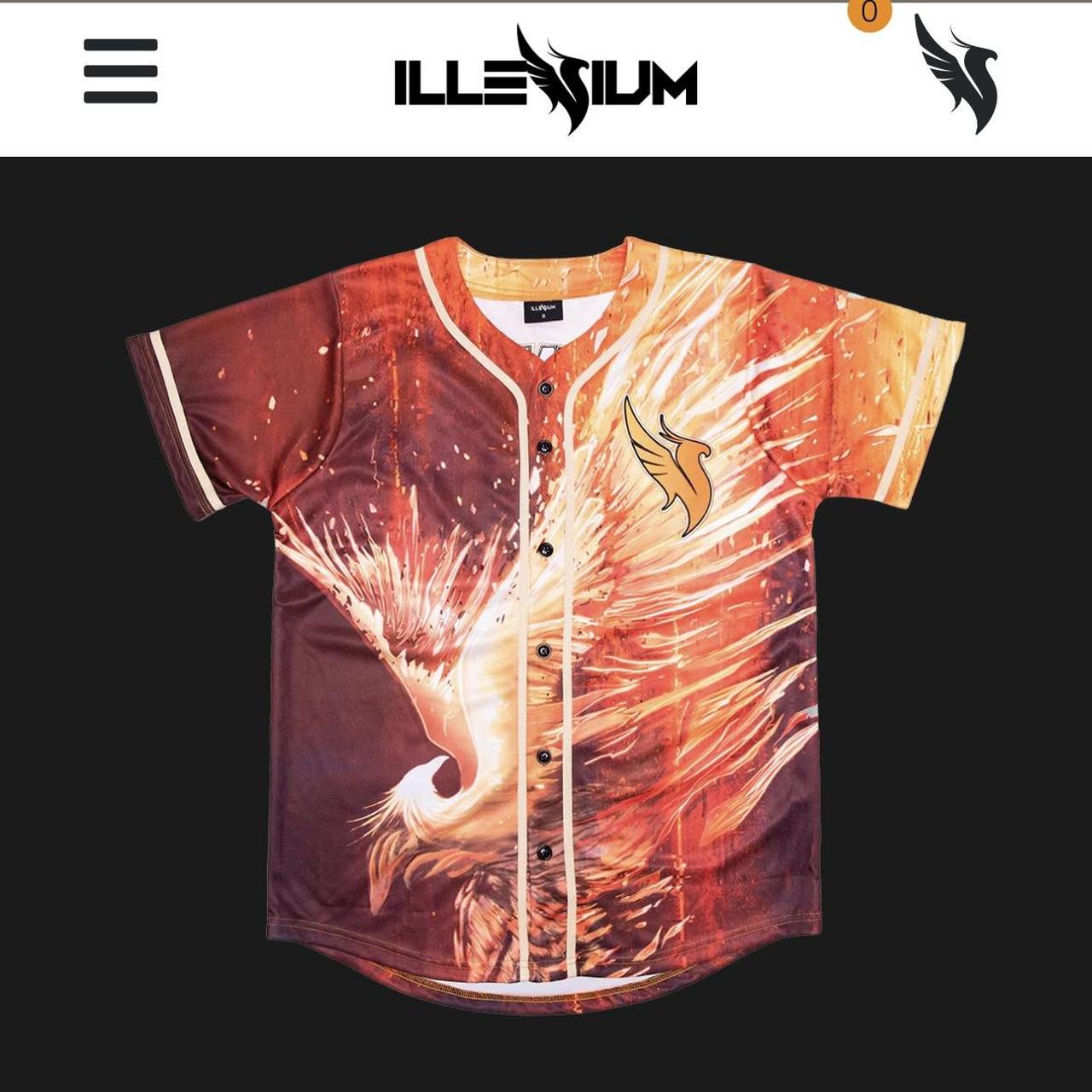 Fallen Embers Baseball Jersey