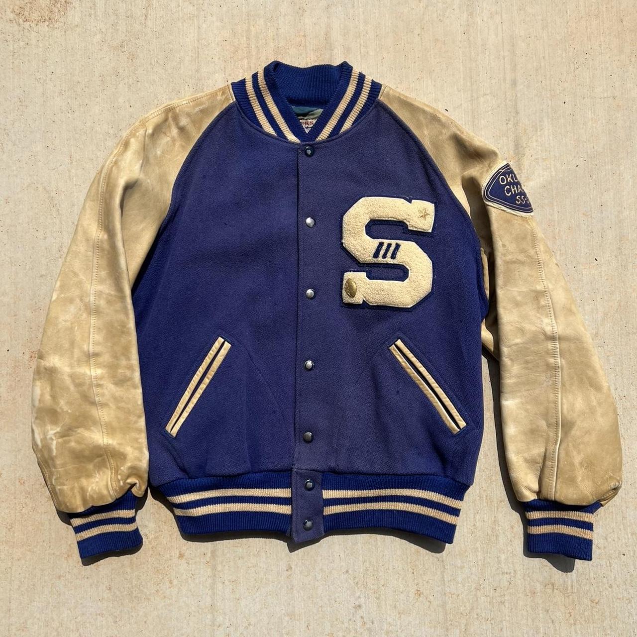 Vintage 1950s bucks Tulsa football varsity...