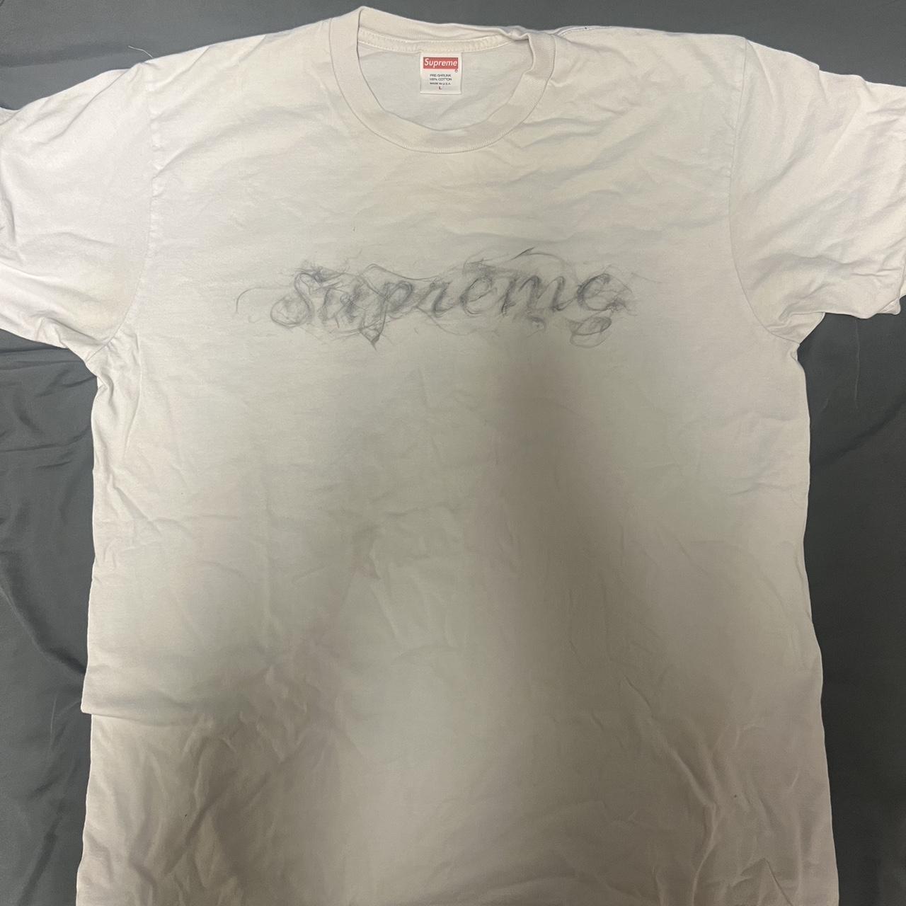 Supreme Smoke Tee Size L (FW19) - Depop