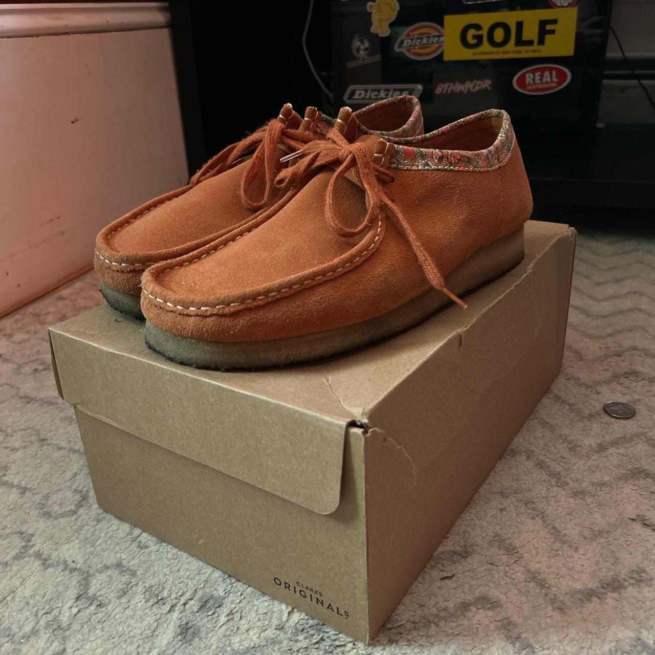 Stussy Clark Wallabee size 10 fits 10.5 11 never. Depop