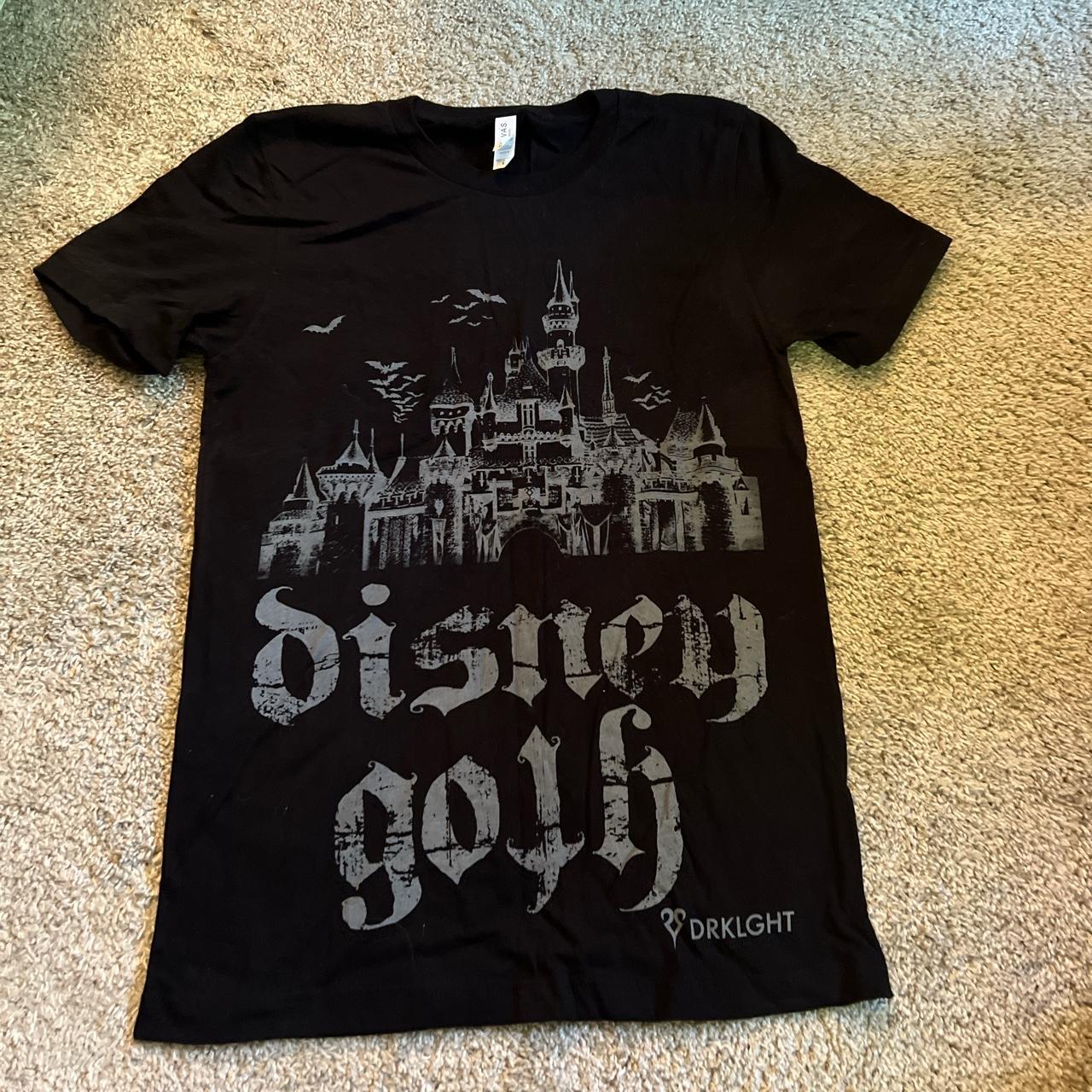 Disney goth cheap shirt