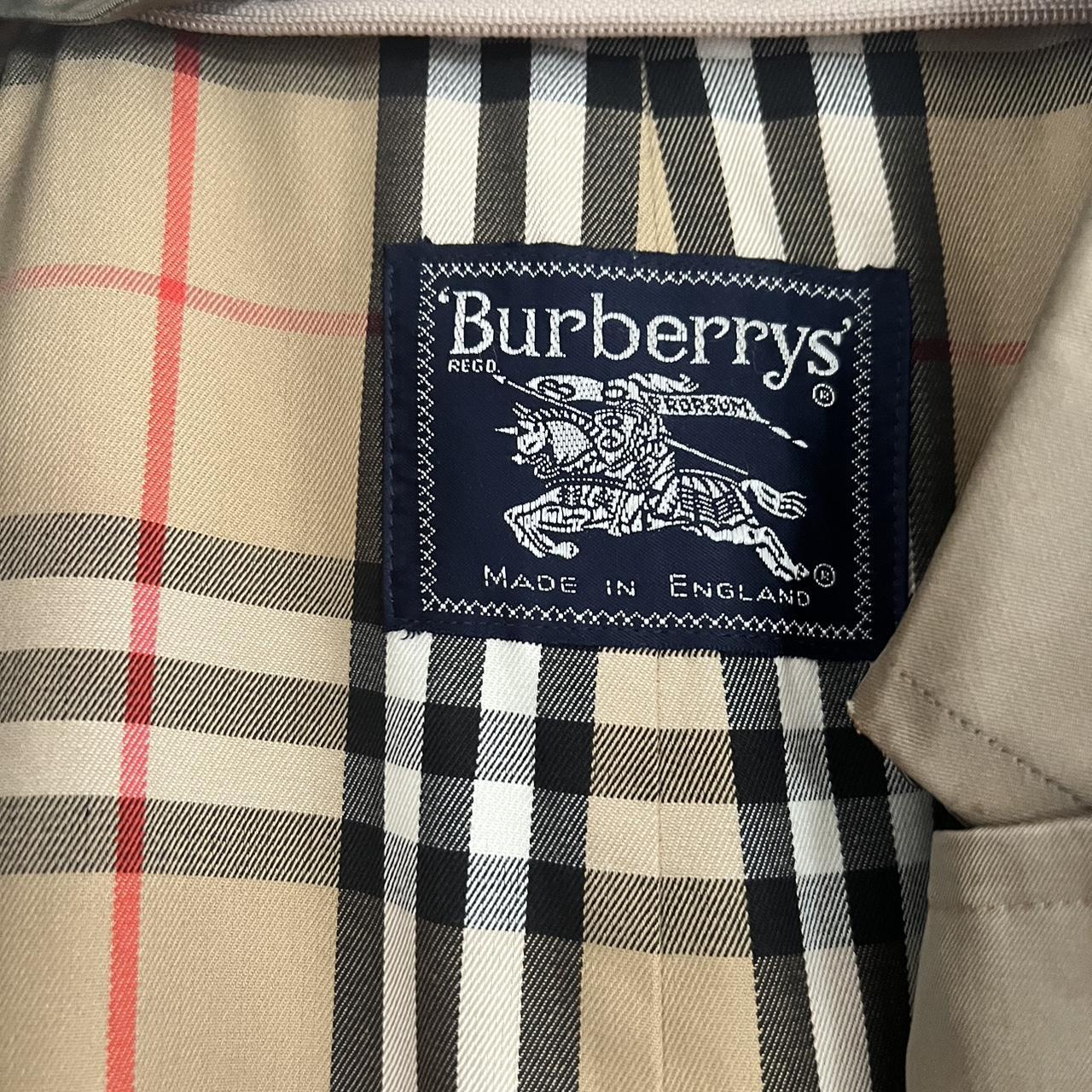Burberry Jacket Burberrys Made In England Label Label Vintage