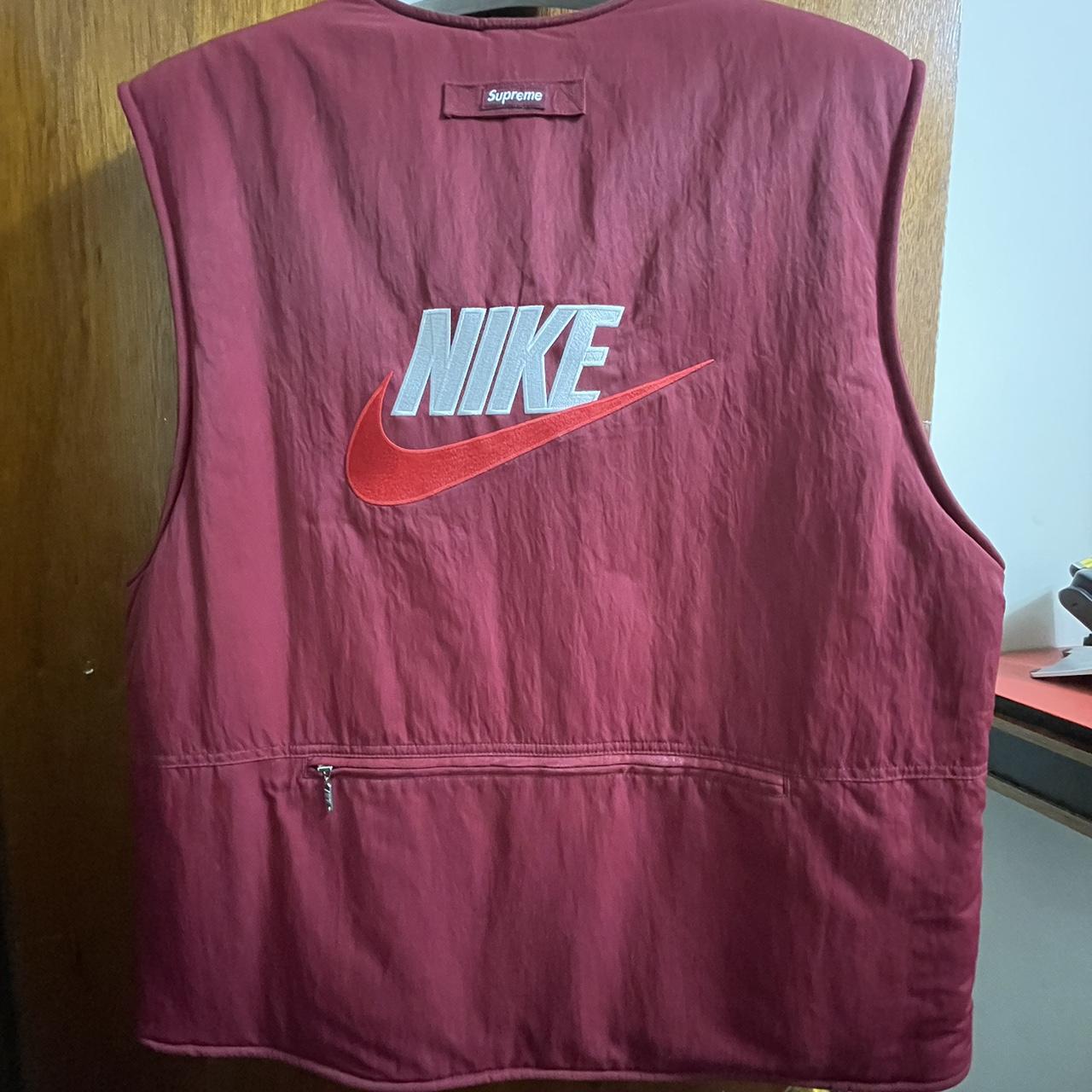 supreme nike reversible vest