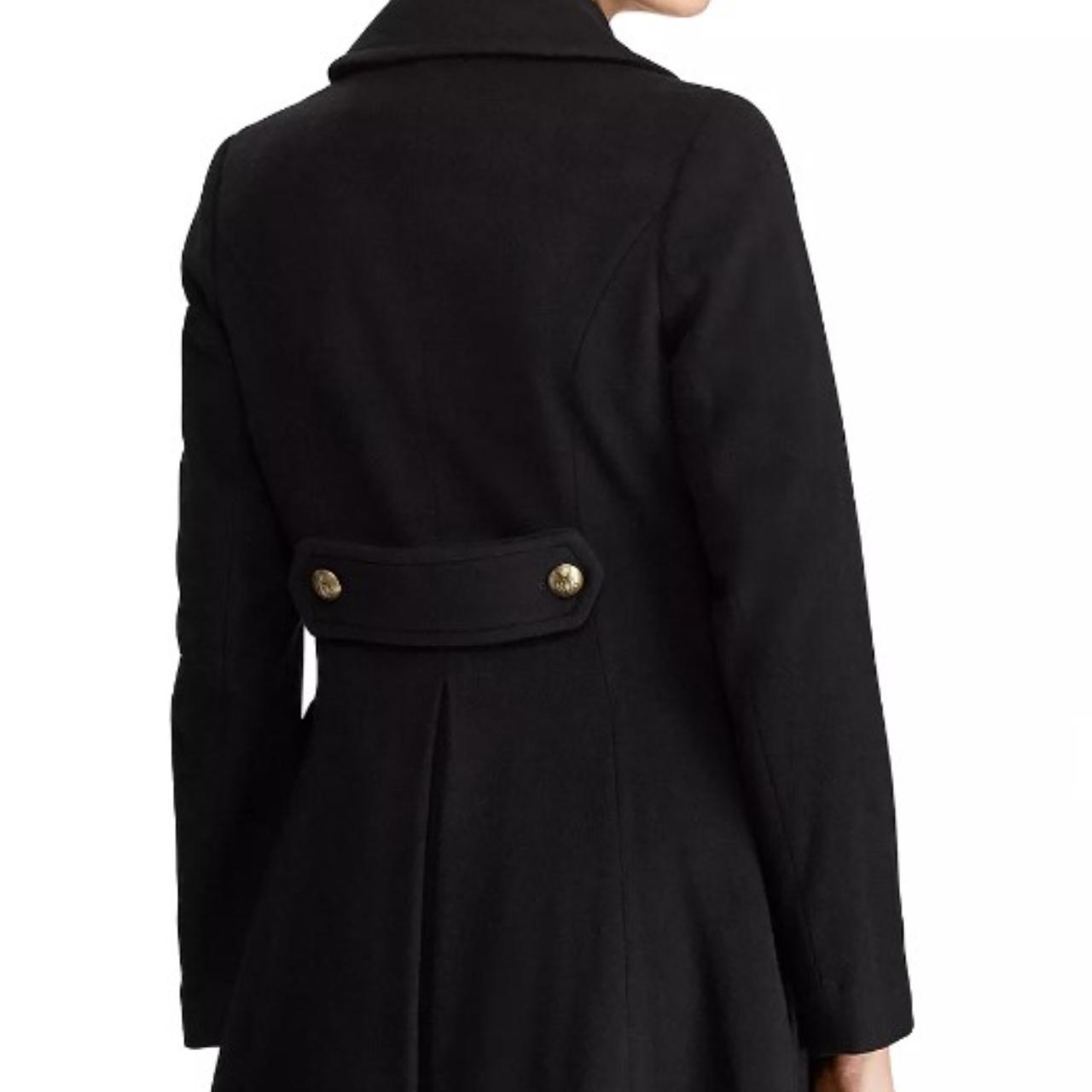 Ralph Lauren Women's Navy Coat Depop