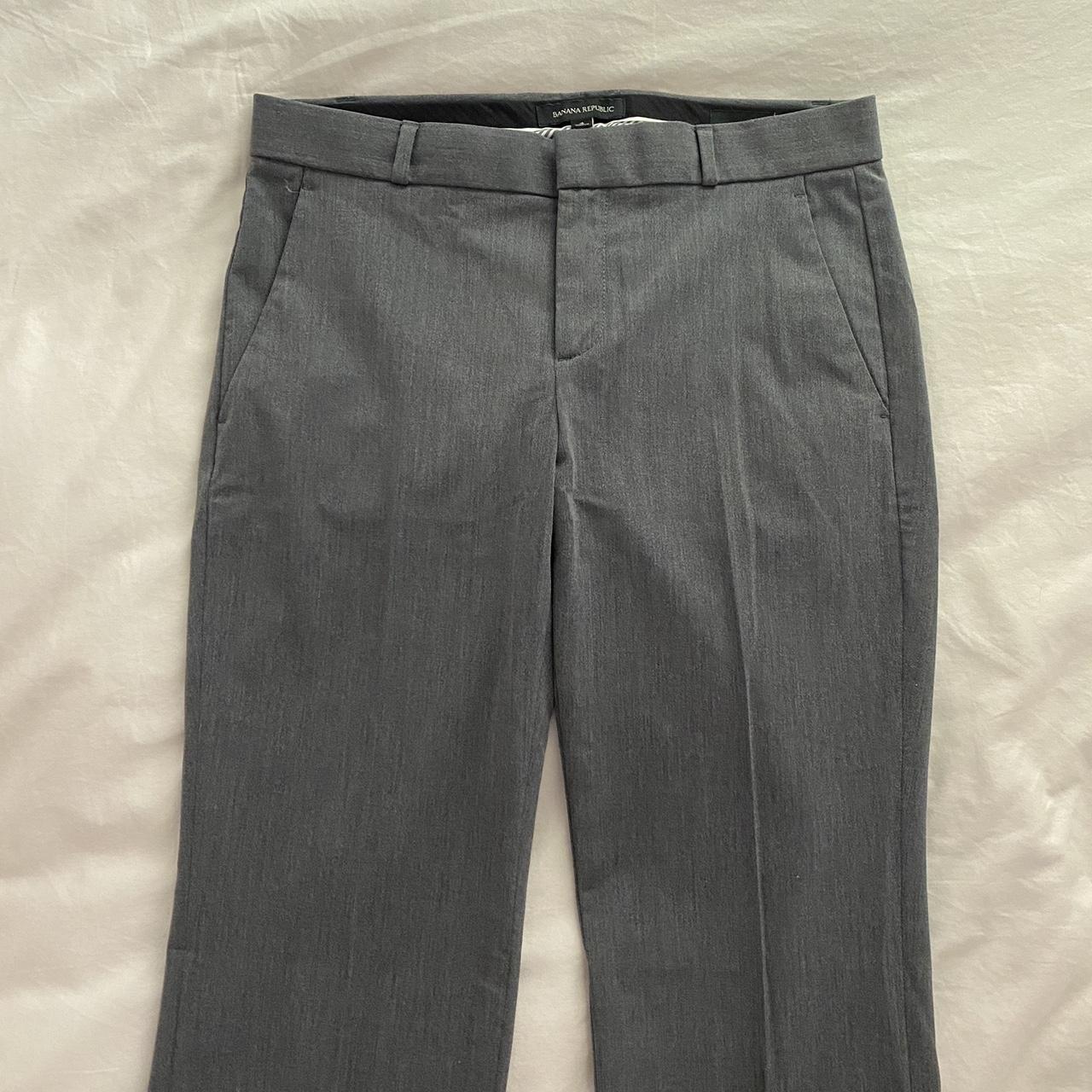 Banana Republic grey pants (similar to Aritzia... - Depop