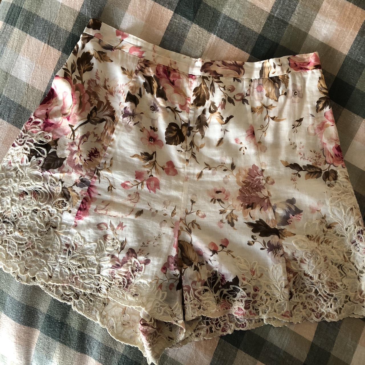 Zimmermann Shorts size 1. Fit 8-10. Excellent like... - Depop