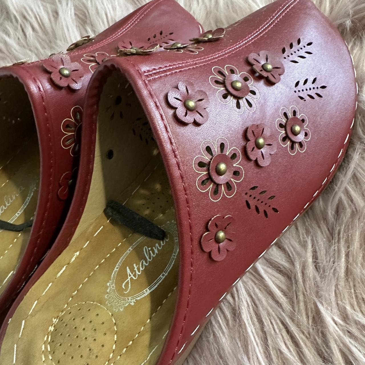 Vintage Atalina Clogs Cutest BoHo clogs of all time Depop