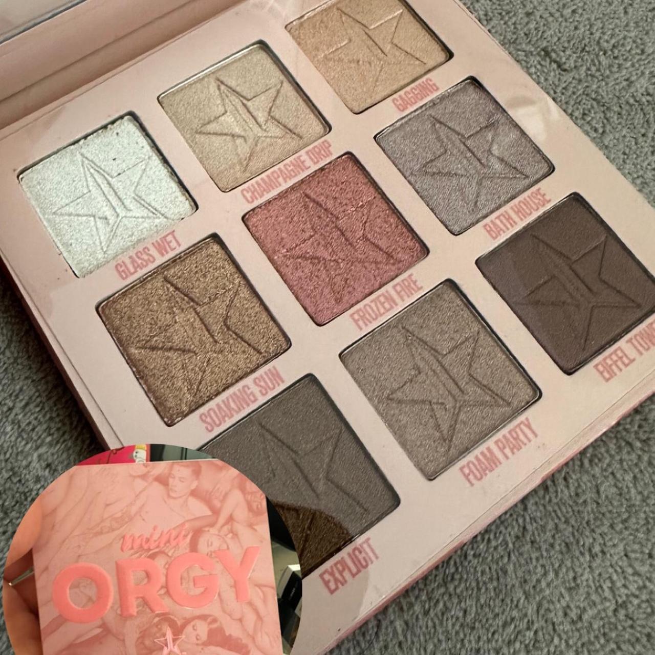 Jeffree Star Mini Orgy Eyeshadow Palette Brand Depop