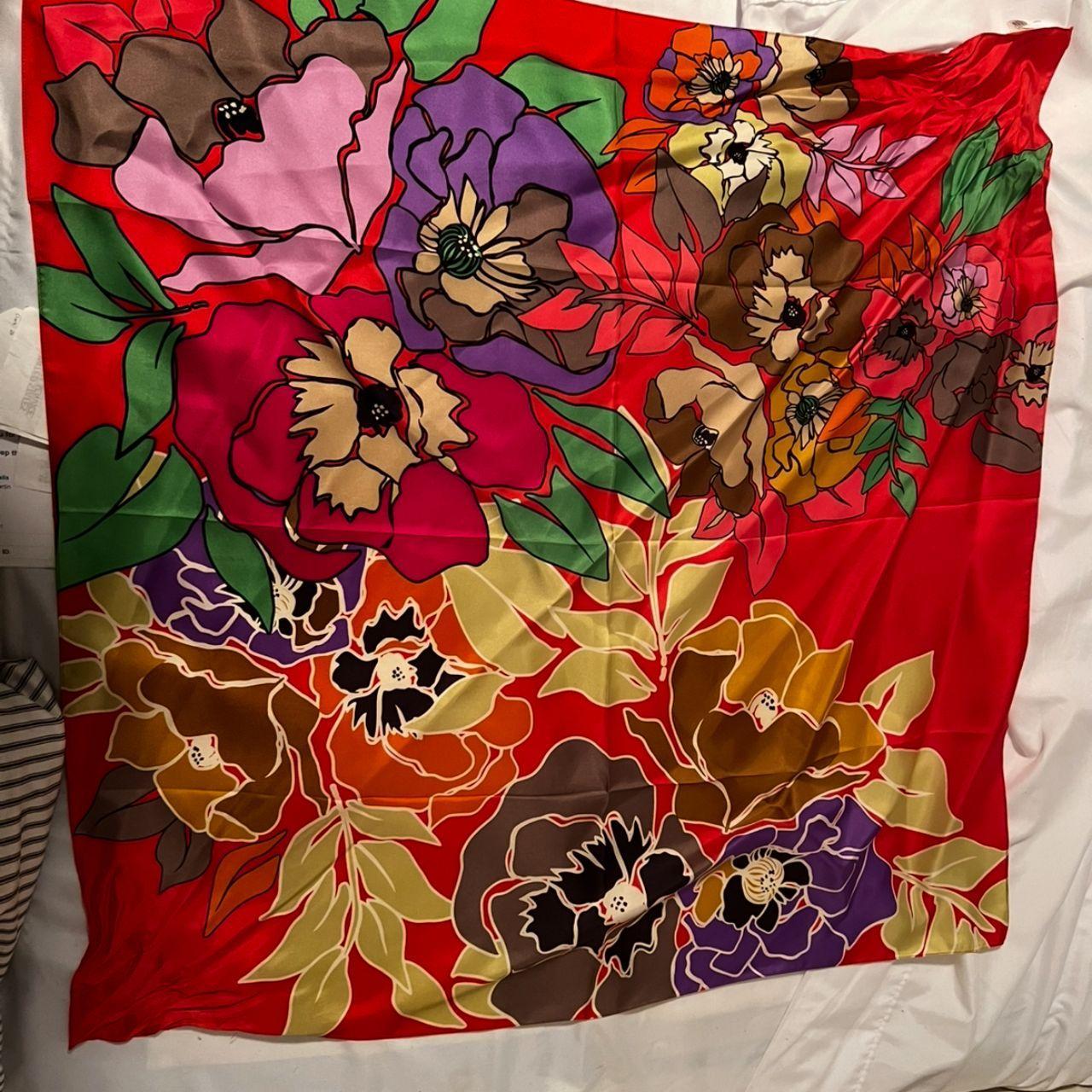 Echo Women's Scarf - Multi/Red – Echo Signature C… - image 2