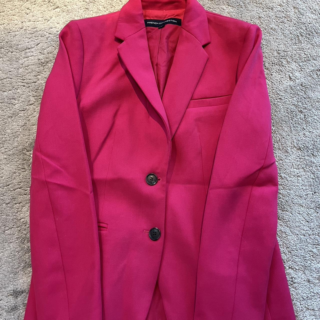 Pink French connection blazer size 8 Depop